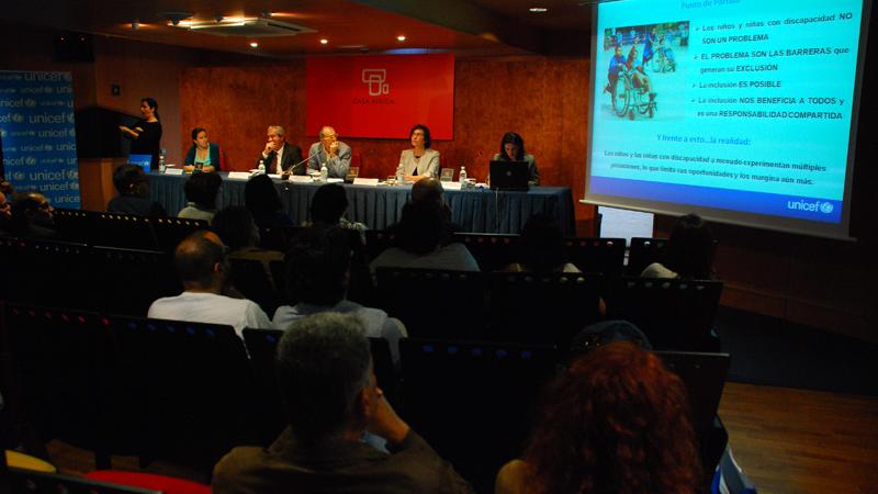 UNICEF presenta en Casa África el Estado Mundial de la Infancia dedicado a la infancia con discapacidad