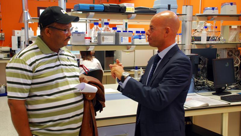 El viceministro de Energía y Minas de Namibia visita el ITC