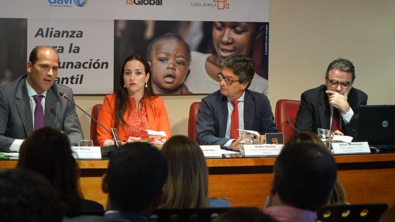 24 empresas de la provincia de Las Palmas han contribuido a la vacunación de 8.687 niños de países de baja renta