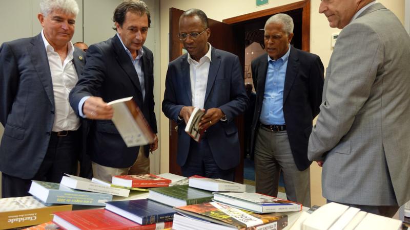 El primer ministro de Cabo Verde, Ulisses Correia e Silva, visita Casa África