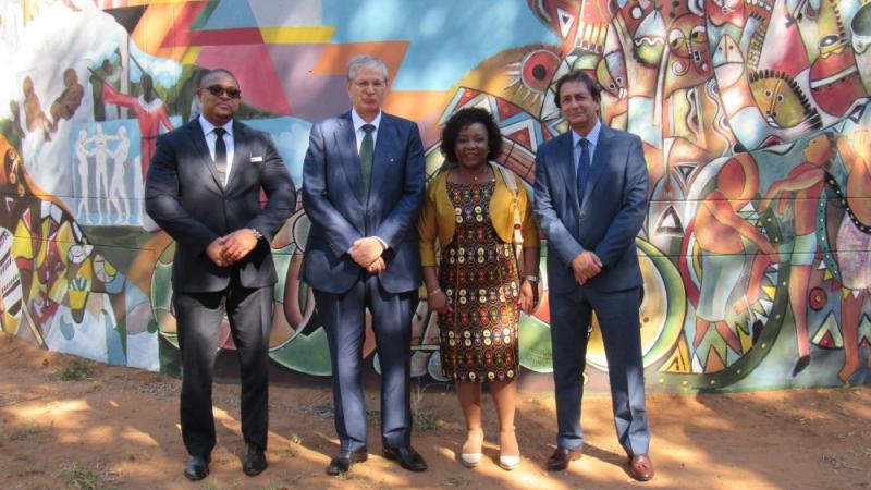 El director general de Casa África, de visita oficial en Maputo