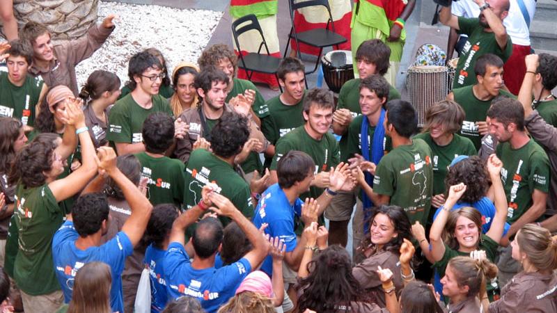 Los participantes de Madrid Rumbo al Sur visitan Casa África en su camino de vuelta