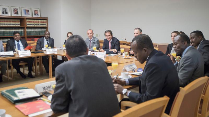 Casa África, con las Representaciones Permanentes africanas ante Naciones Unidas en Nueva York