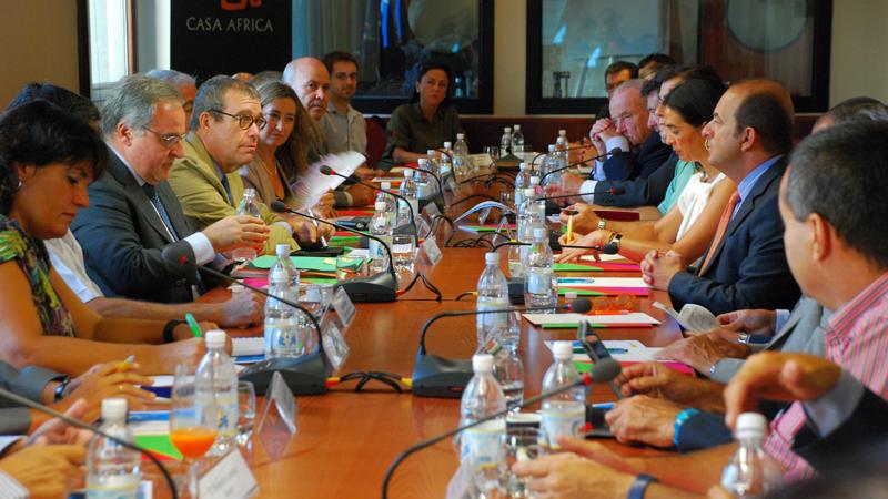 El embajador de España en Guinea Bissau se reúne con empresarios y autoridades en Casa África