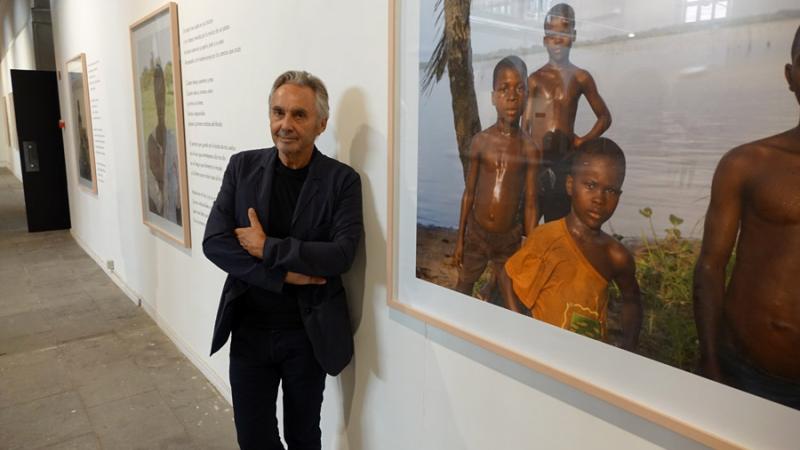 Ángel Luis Aldai muestra sus retratos de la infancia africana en La Recova de Santa Cruz de Tenerife