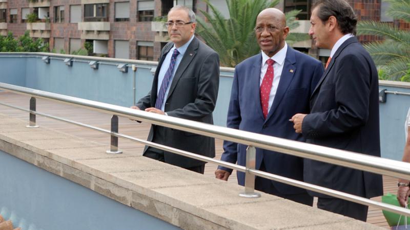 El embajador de Sudáfrica en España, de visita institucional en Gran Canaria