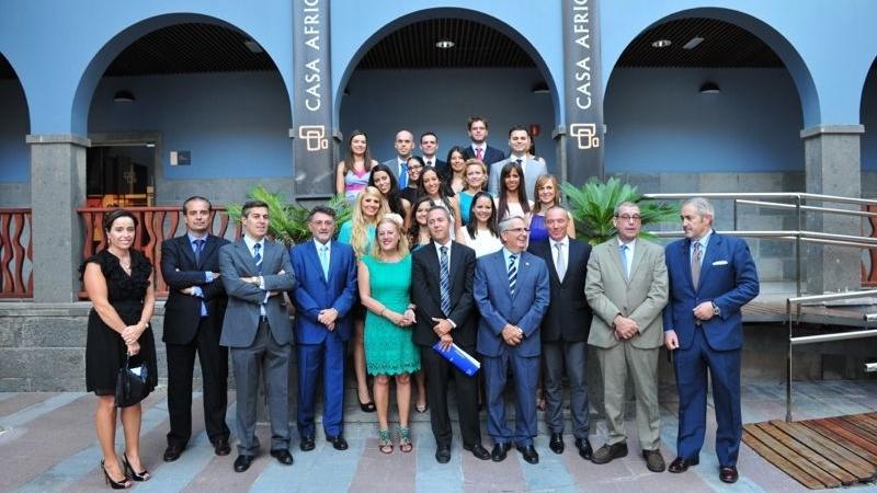 Casa África alberga la entrega de orlas del IV Máster en International Business de la ULPGC