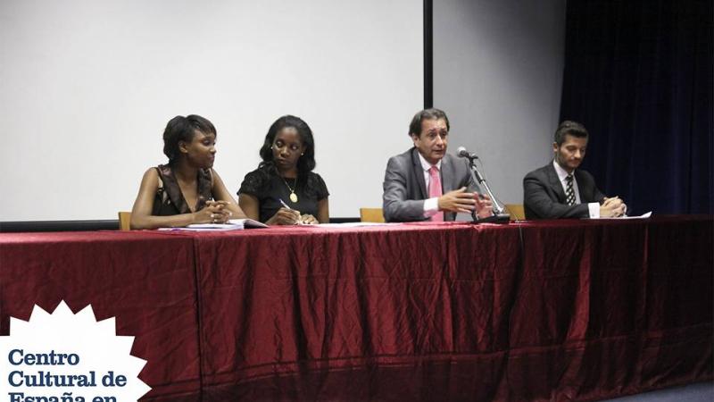 Luis Padrón, de visita institucional en Guinea Ecuatorial