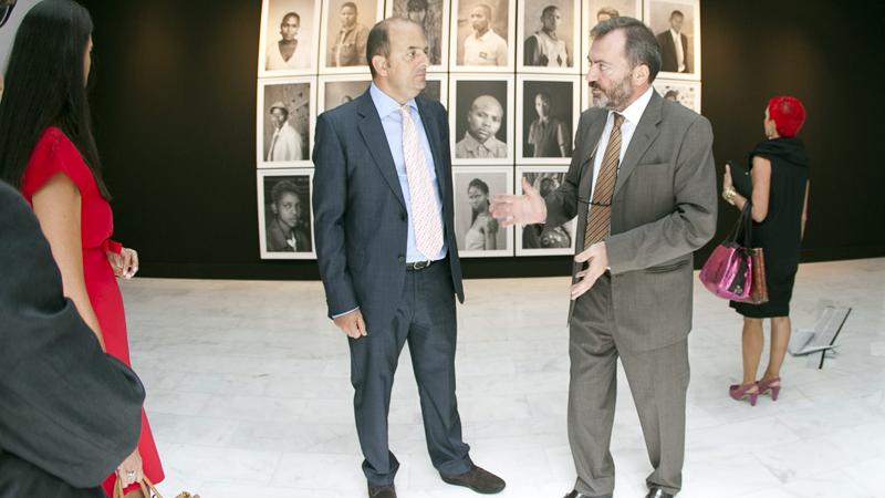 Visita institucional del Alcalde de Las Palmas de Gran Canaria, Juan José Cardona, a Casa África