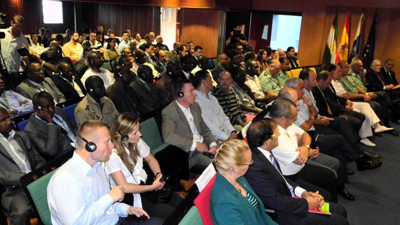 Los participantes en la VII Conferencia Policial Euro-Africana reciben una charla sobre Marca España en Casa África