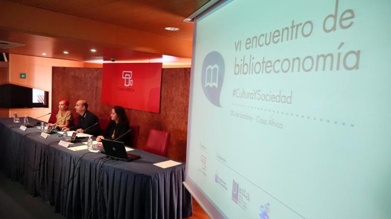 El VI Encuentro de Biblioteconomía y Documentación se celebra en Casa África bajo el título #CulturaYSociedad