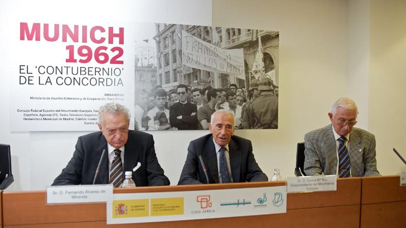Instituciones y participantes en el Contubernio de Múnich celebran en Fuerteventura su 50 aniversario y el vínculo de la isla con la Transición Española