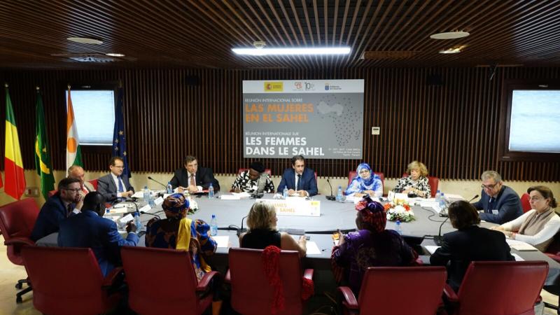 España auspicia una declaración política de los países del G5 sobre las mujeres en el Sahel