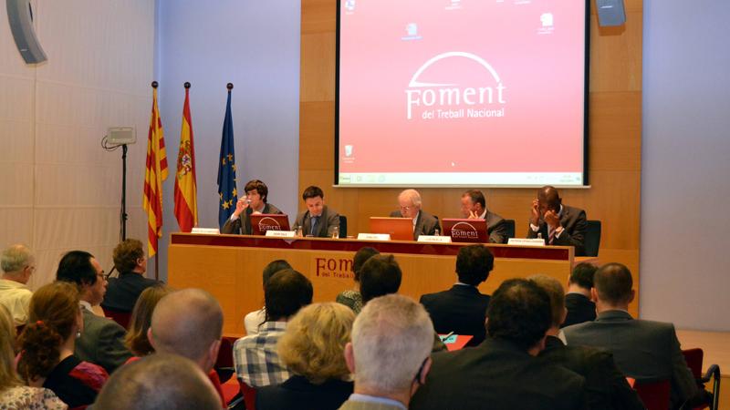 El Banco Africano de Desarrollo muestra las posibilidades de sus licitaciones en la sede de Foment del Treball