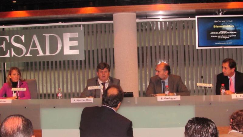 Luis Padrón imparte una conferencia sobre diplomacia económica en las Jornadas 'África Subsahariana. Claves para hacer negocios en la región'