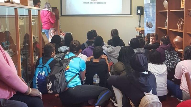 Africasmus 2018, un proyecto educativo que propicia el encuentro entre jóvenes alumnos de secundaria senegaleses y canarios.