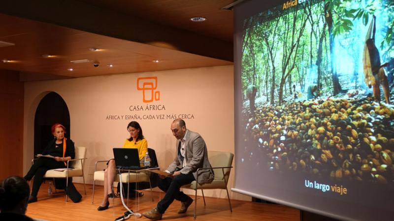 Rosa María Calaf y Gemma Parellada protagonizan una conferencia sobre periodismo y compromiso en Casa África