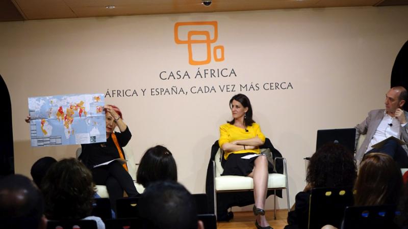 Rosa María Calaf y Gemma Parellada protagonizan una conferencia sobre periodismo y compromiso en Casa África