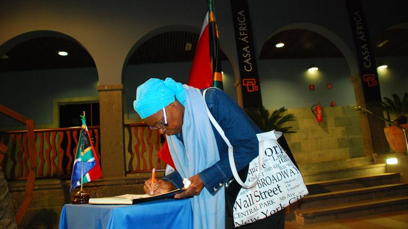 Casa África invita a la población de Gran Canaria a rendir un homenaje a Nelson Mandela