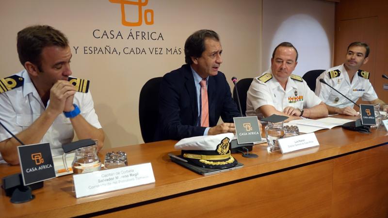 La Armada española explica en Casa África sus misiones en aguas de Somalia y el Golfo de Guinea
