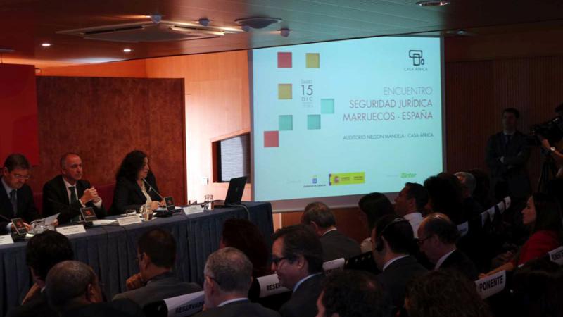 El Encuentro sobre Seguridad Jurídica Marruecos-España se celebró hoy en Casa África