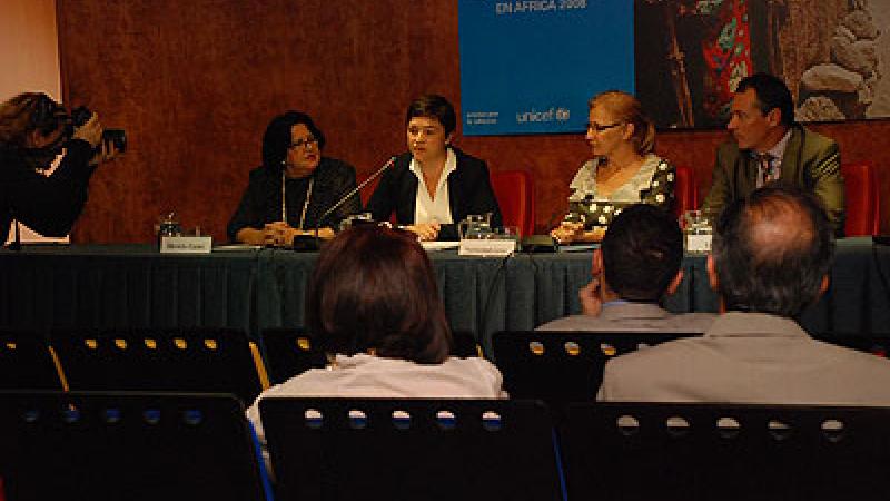 Unicef presenta 'El Estado de la Infancia en África 2008' en Casa África