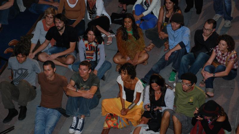Justin Tchatchoua ofreció un concierto en Casa África