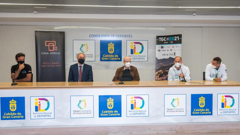 Atletas keniatas en la TransGranCanaria 2021_Rueda de Prensa