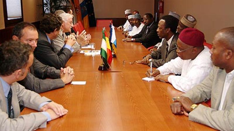 El director general de Casa Africa recibe a una delegación del Gobierno de Nigeria