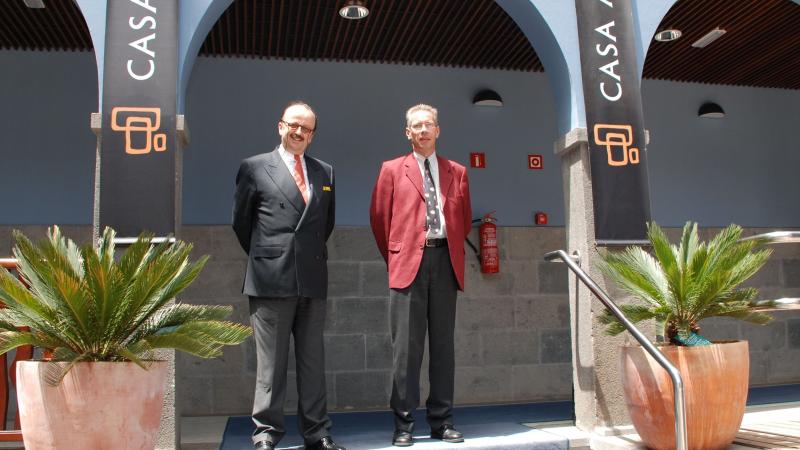 Casa África recibe la visita de representantes diplomáticos de Suiza