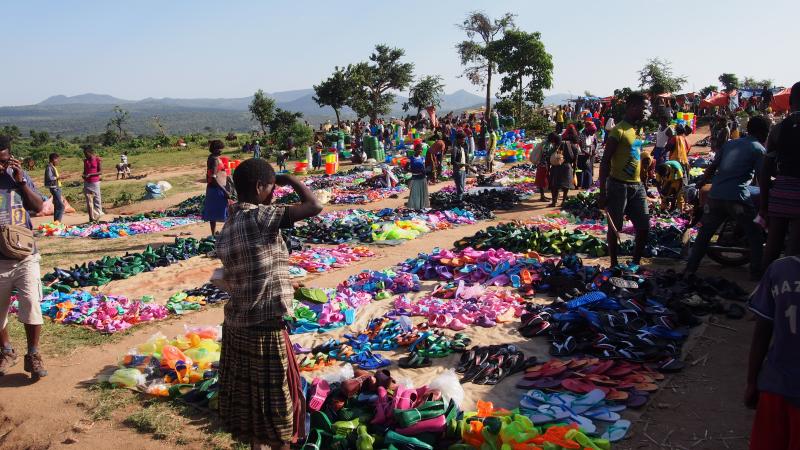 Mercado en Jinka