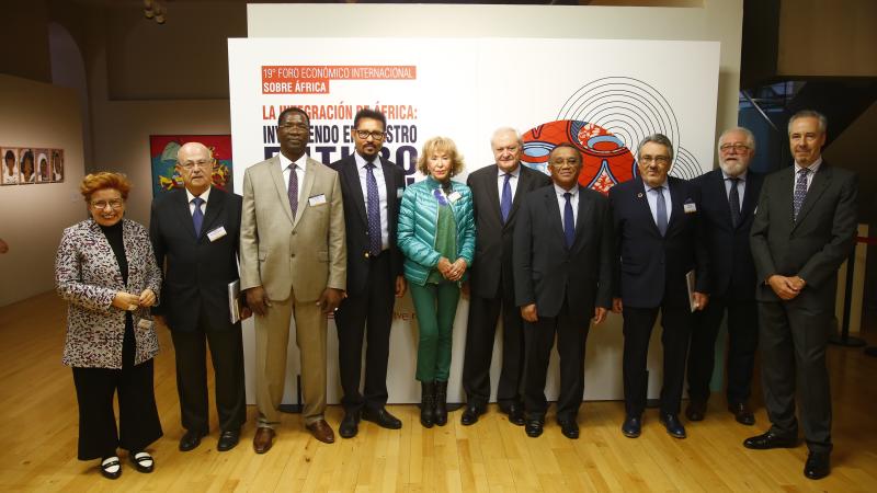 XIX Foro OCDE. José Segura, Mª Teresa Fdez. de la Vega, Fernando Valenzuela