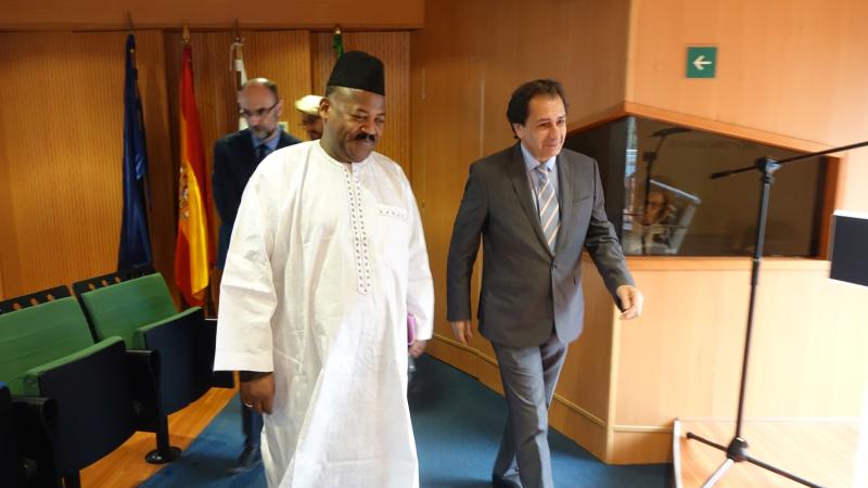 Luis Padrón y Abdel Kader Haïdara