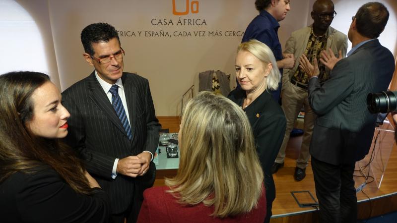 Alberto Virella Gomes, Ariadne Hernández y Pere Ortin