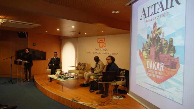 Alberto Virella Gomes, Pere Ortin y Boubacar Boris Diop