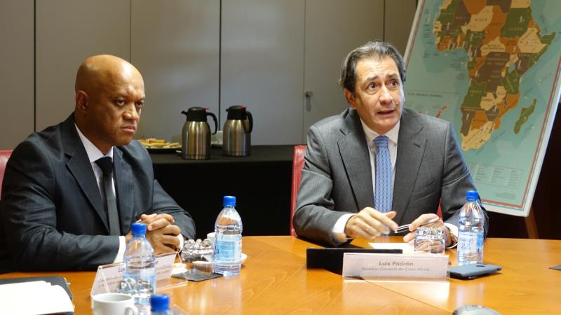 Luis Filipe Tavares y Luis Padrón