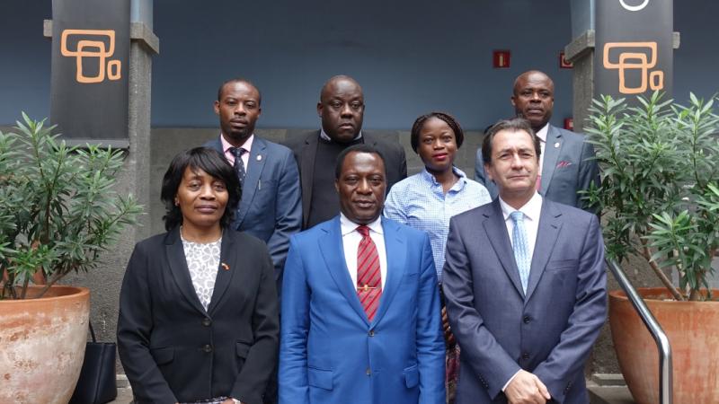 El Rector de la Universidad Nacional de Guinea Ecuatorial, en Casa África