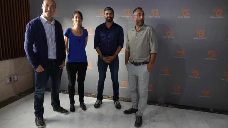 Joan Tussel Prats, Gemma Parellada, José Naranjo y Nicolás Castellano