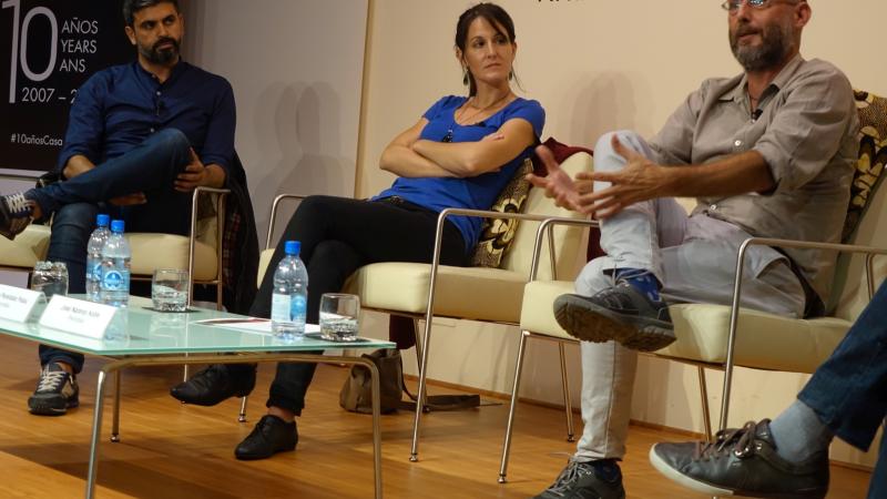 Gemma Parellada, José Naranjo y Nicolás Castellano
