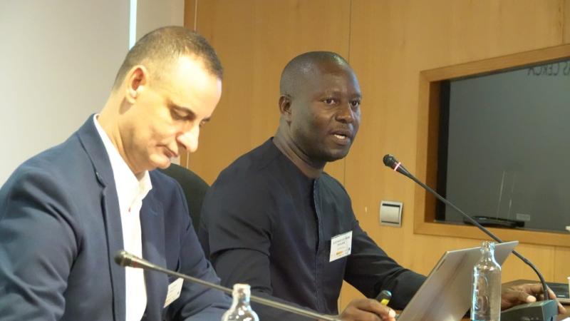 Mesa del III Encuentro de Hispanistas África-España