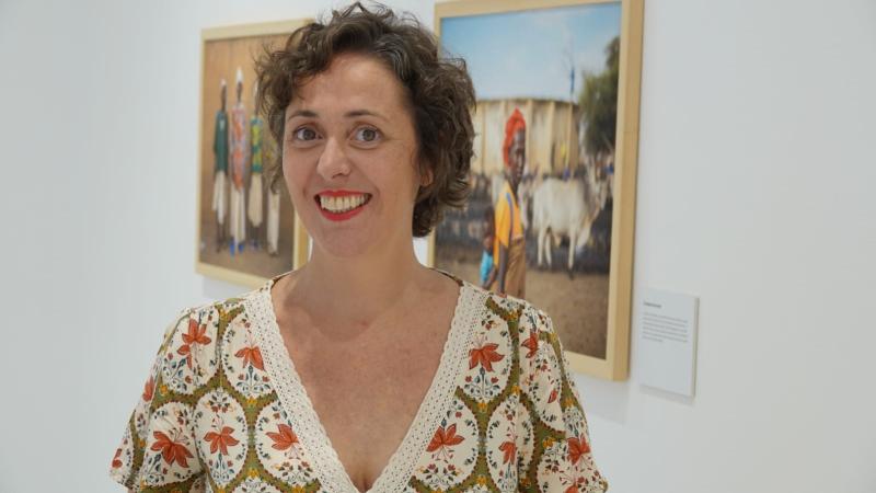 Marta Moreiras y su expo en Casa África