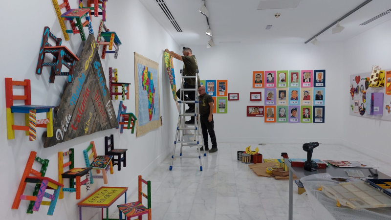 Montando la expo 2023