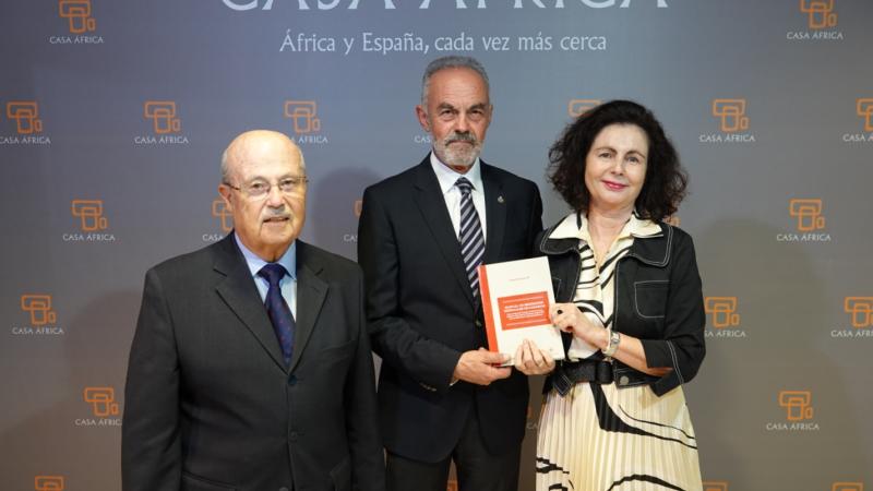 Momento de la presentación con Juan Romero Pi