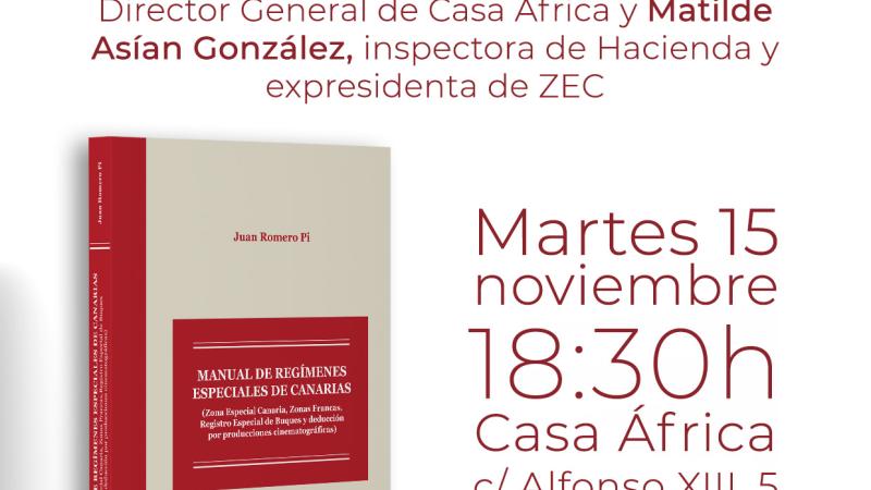 Cartel presentación del libro