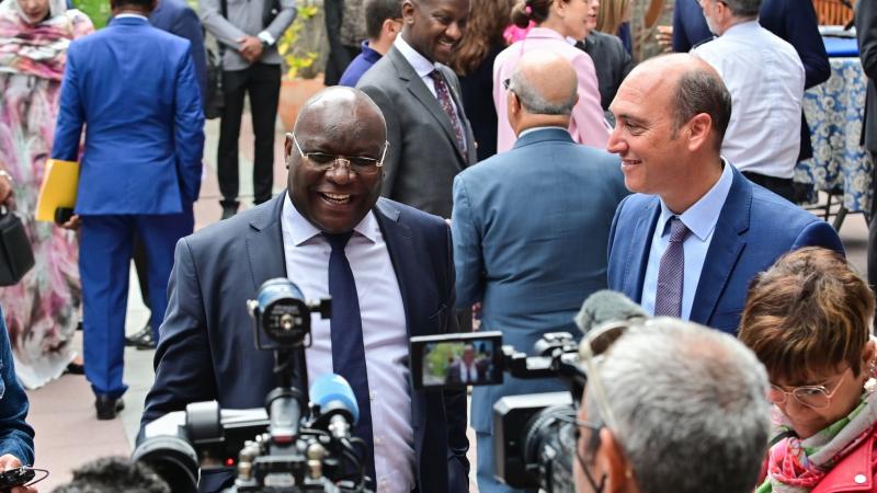 El decano de los embajadores africanos acreditados en España se dirige a los medios