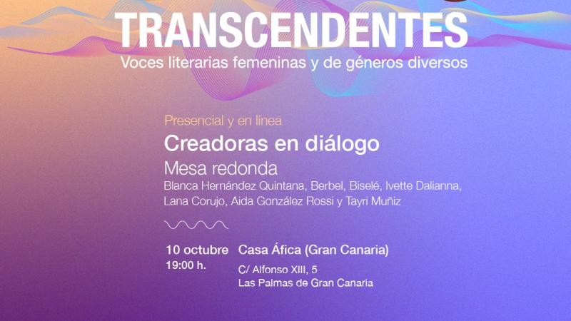 Cartel Creadoras en diálogo