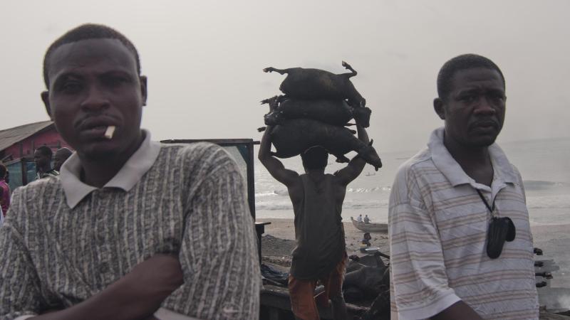 1. Nana Kofi Acquah, série The Slaughter Boys, 2011 © Nana Kofi Acquah -Album Panafricaine-