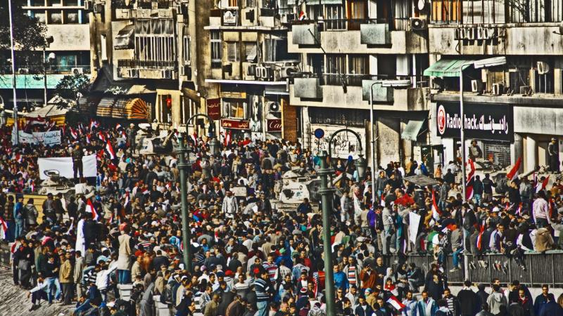 18. Nermine Hammam, série « Révolution », 2011 © Nermine Hammam -Album Panafricaine-