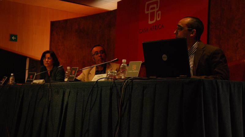 - Presentación e intervenciones de la Mesa sobre Bibliotecas Digitales y sobre Propiedad Intelectual, III Encuentro sobre Biblioteconomía en Casa África