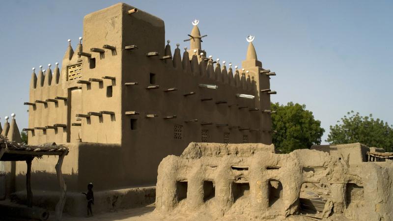 6.	Arquitectura local, proyecto Soutoura de Ángel Luis Aldai, Casa África